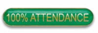 100% Attendance
