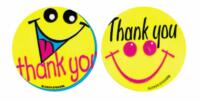 Thank you' sticker