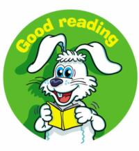 Good Reading' sticker