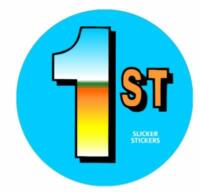1st sticker 30mm
