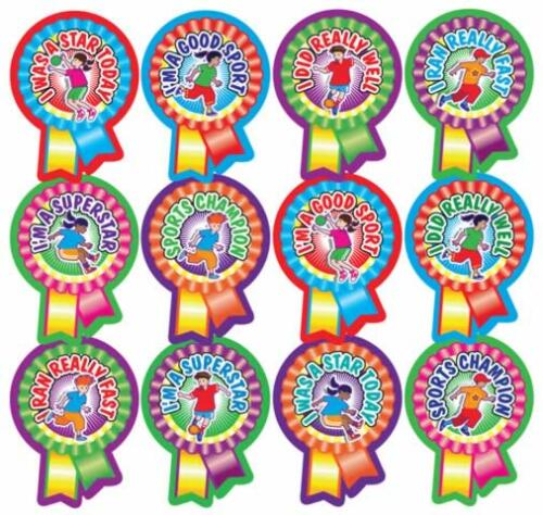 Sports Mini Rosettes sticker bumper pack