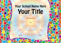 Customised Certificates (minimum quantity of 50)