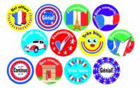 French Bumper pack sticker