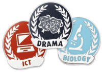 Subject Pin Badge
