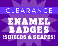 Enamel Shield & Shape Badges