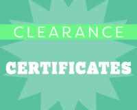Certificates