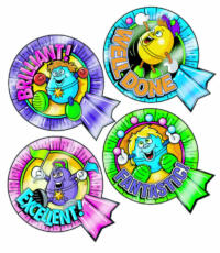 Rosette Stickers