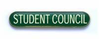 STUDENT COUNCIL badge green(pack of 5)