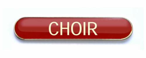 CHOIR badge red (pack of 5)