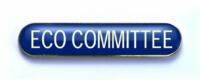 ECO COMMITTEE badge blue (pack of 5)