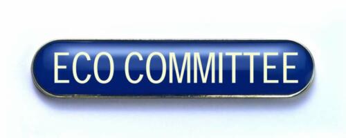 ECO COMMITTEE badge blue (pack of 5)