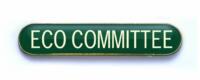 ECO COMMITTEE badge green(pack of 5)