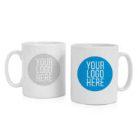 Printed ceramic mugs
