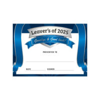 Leavers of 2025 Certificate