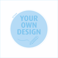 37mm personalised sticker web image
