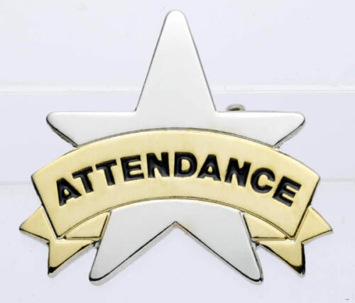 Attendance Star Badges Big Box