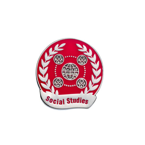 Social Studies Enamel Badges