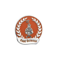 Food Science Enamel Badges