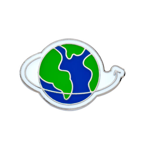 Economics (globe) Enamel Badges