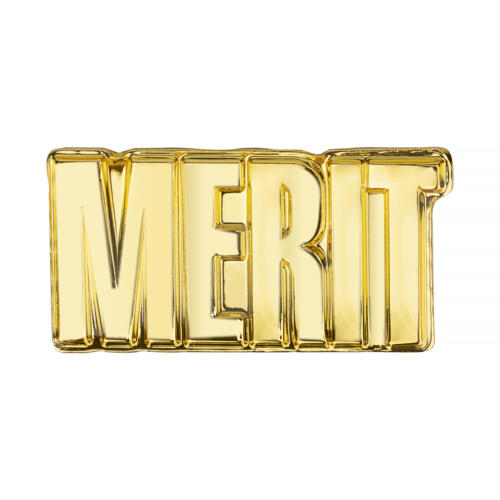 Merit Enamel Badges (Gold)