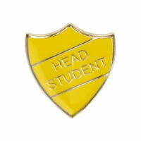 Head Student Enamel Badges