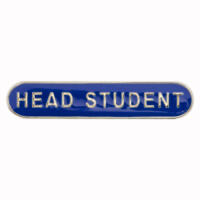 Head Student Enamel Badges