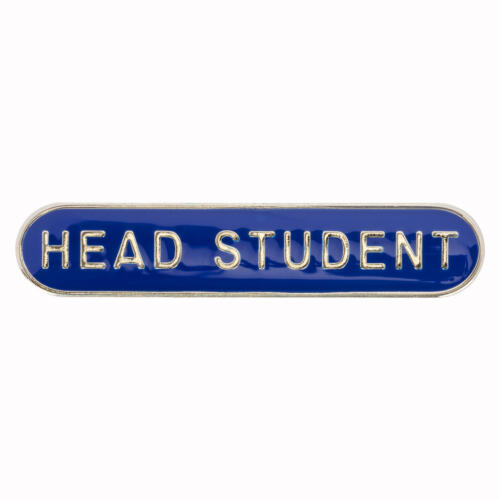 Head Student Enamel Badges