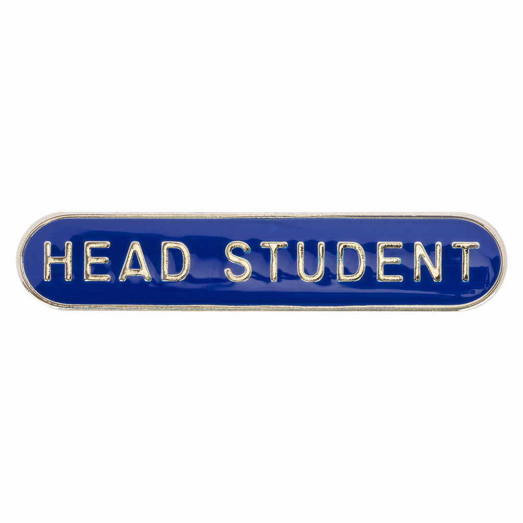 Head Student Enamel Badges