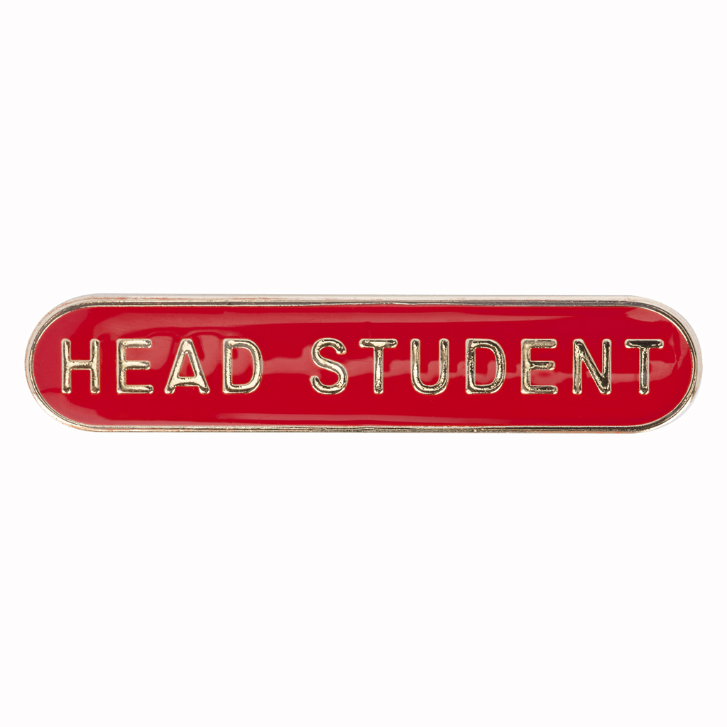 Head Student Enamel Badges