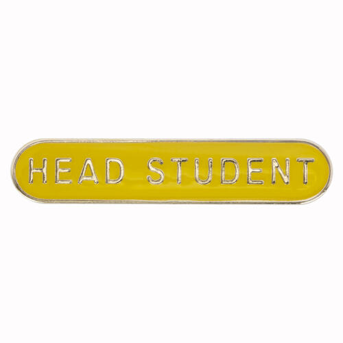Head Student Enamel Badges