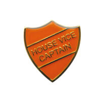 House Vice Captain Enamel Badges (Orange)