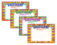 Excellent Attendance Certificates Big Box