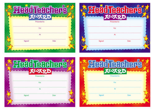 Headteachers Certifcate Big Box