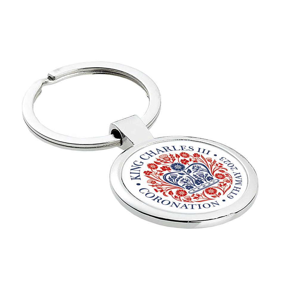 KC026 Coronation keyring (pack of 10)