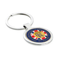 KC024 Coronation keyring (pack of 10)