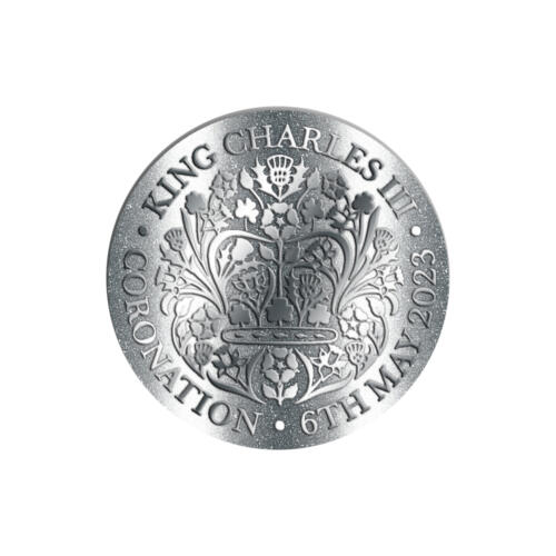 KC009 Coronation badge (pack of 5)