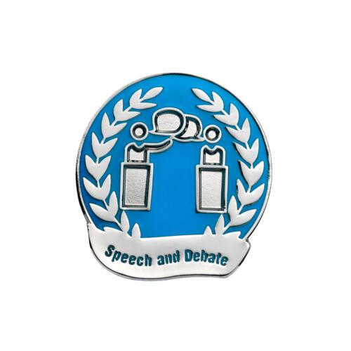 Speech & Debate Enamel Badges
