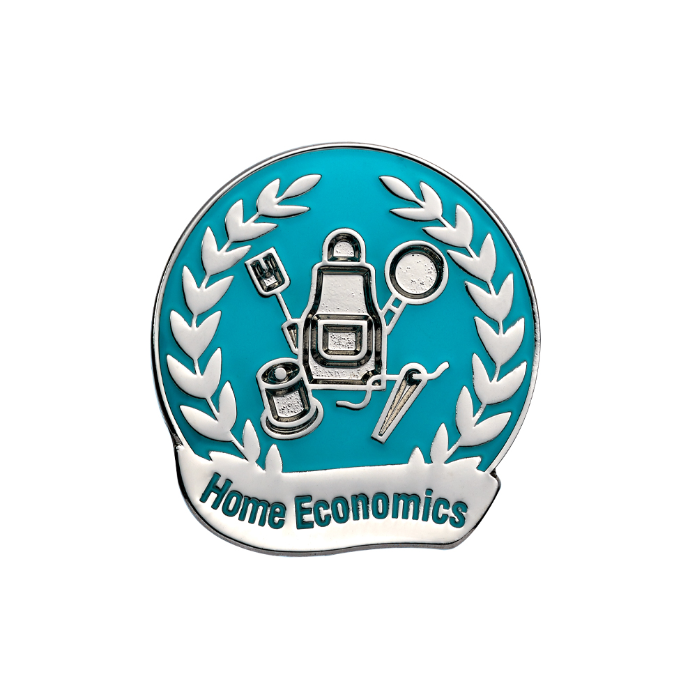 Home Economics Enamel Badges