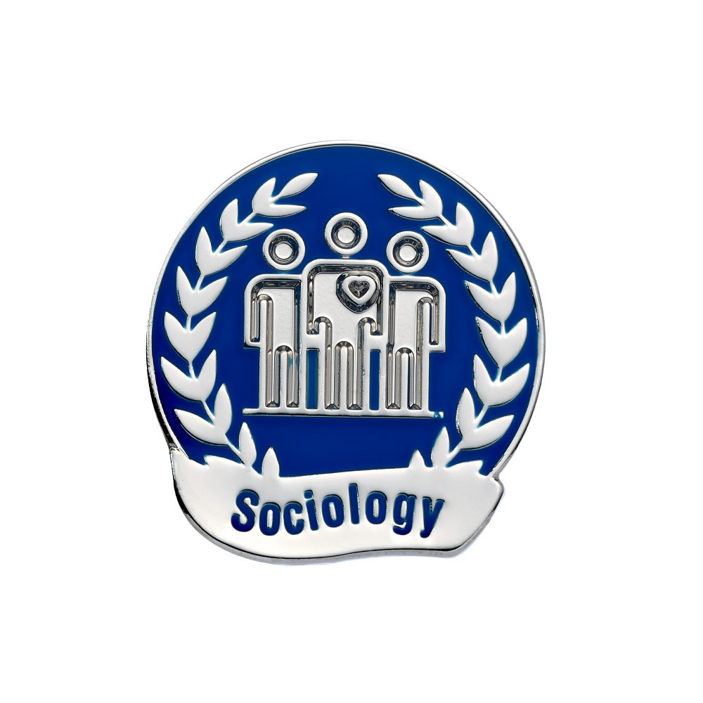 Sociology Enamel Badges