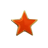 Orange Tiny Star badge
