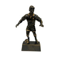 3D Action Male Football Trophy