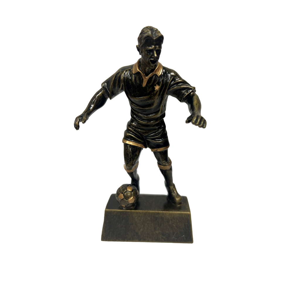 3D Action Male Football Trophy