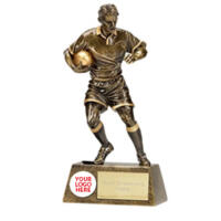 3D Action Male Rugby Trophy