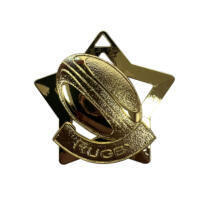 Mini Rugby Medal 60mm