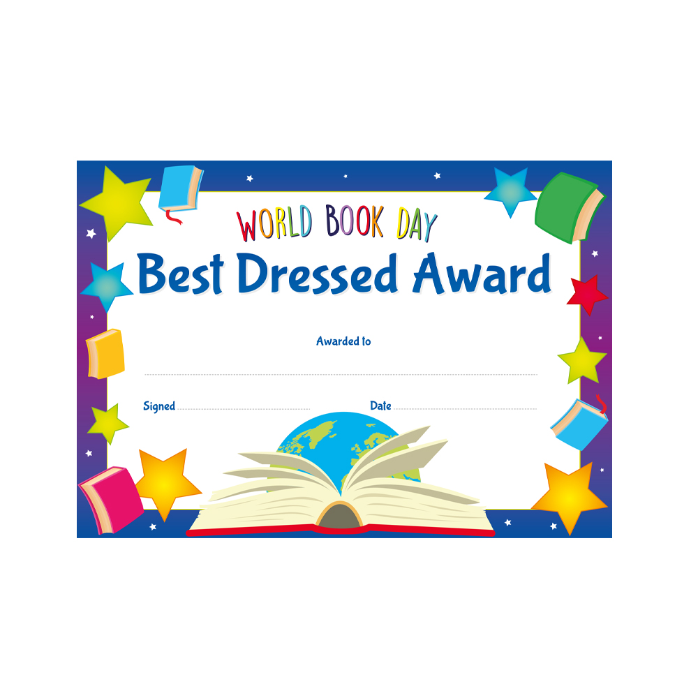 Best Dressed Award Certificate