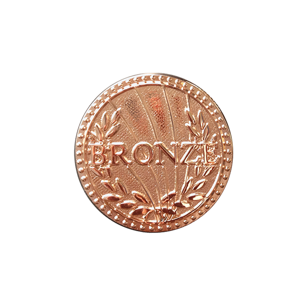 Bronze award badge (pack of 5)