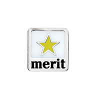 Merit badge yellow (pack of 5)