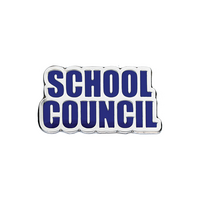 School Council badge blue (pack of 5)