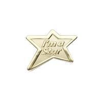 I'm a Star Enamel Badge (pack of 5)