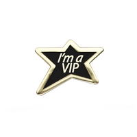 I'm a VIP enamel badge (pack of 5)
